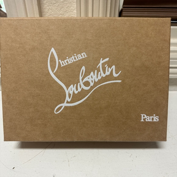 Christian Louboutin Iriza Patent Open-Side Red Sole Pump - Picture 1 of 7